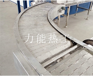 新乡不锈钢链板转弯输送机